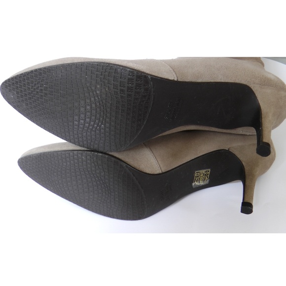 New Stuart Weitzman Over the Knee Tiemodel Heeled Boot - for Fall & Night Out - Picture 12 of 14